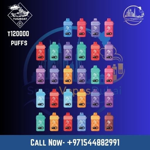 Tugboat T12000 Disposable Vape (5% Nicotine)