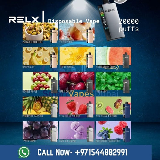 RELX Ace 20K Puffs Disposable Vape – Smooth Flavor & Powerful Performance