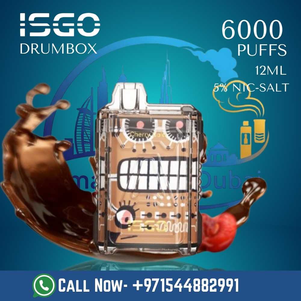 ISGO Drambox 6000 Puffs 5% Nic Salt