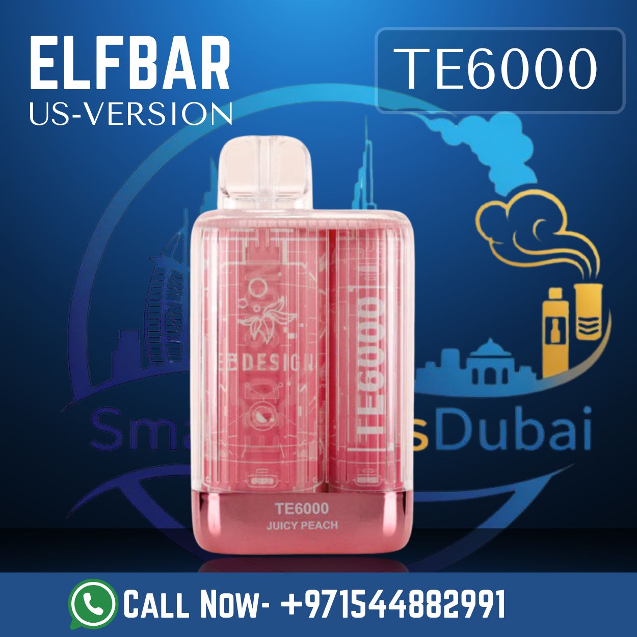 ELFBAR TE6000 Puffs Disposable Vape – Dubai UAE