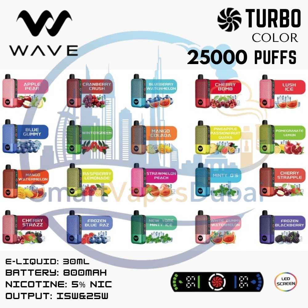 Turbo Wave 25000 Puffs