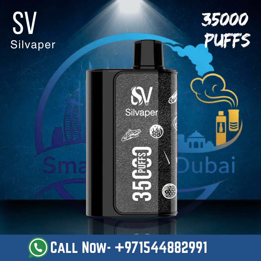 Silvaper 35000 Puffs Disposable Vape – Dubai UAE