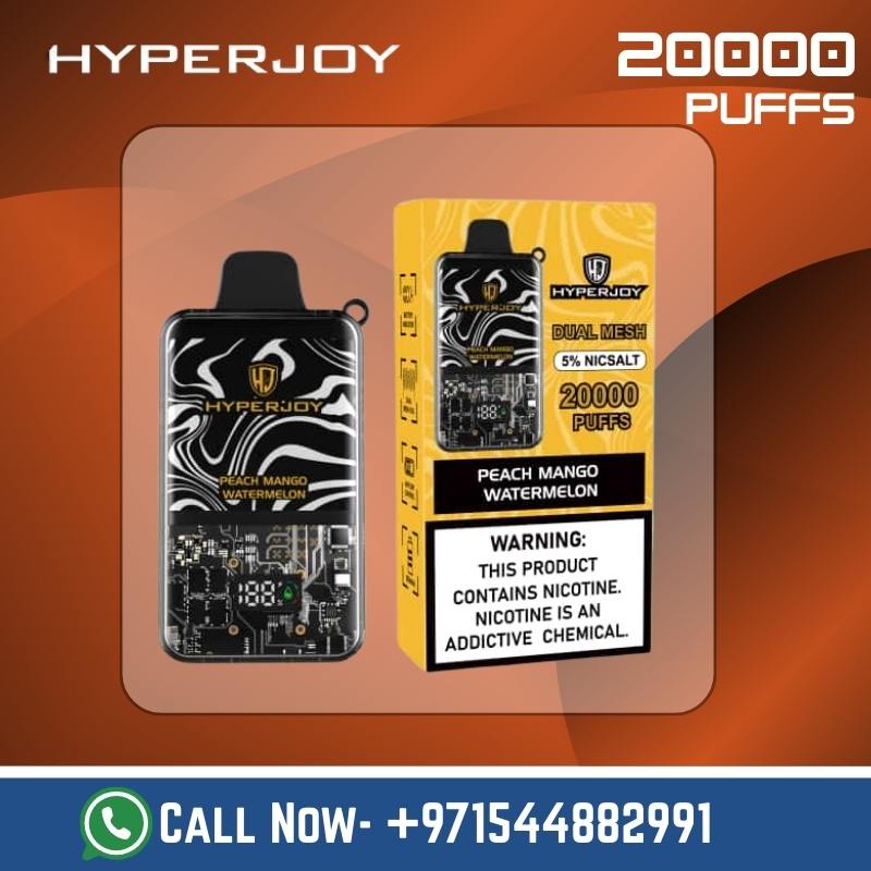 Hyperjoy 20000 Puffs Disposable Vape in Dubai UAE