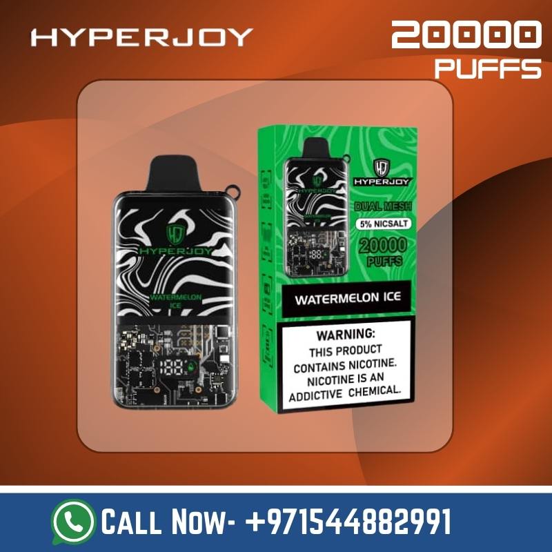 Hyperjoy 20000 Puffs Disposable Vape in Dubai UAE