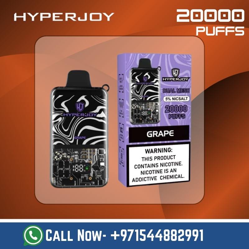 Hyperjoy 20000 Puffs Disposable Vape in Dubai UAE