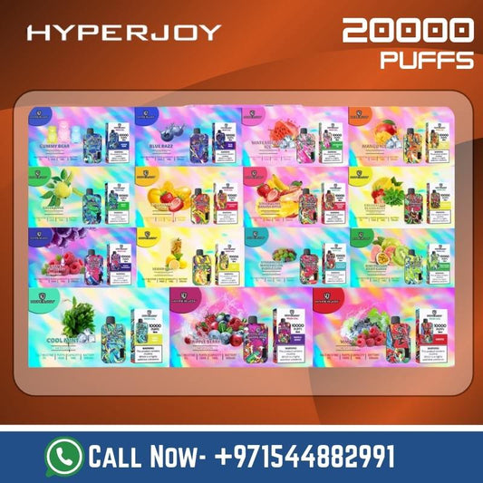 Hyperjoy 20000 Puffs Disposable Vape in Dubai UAE