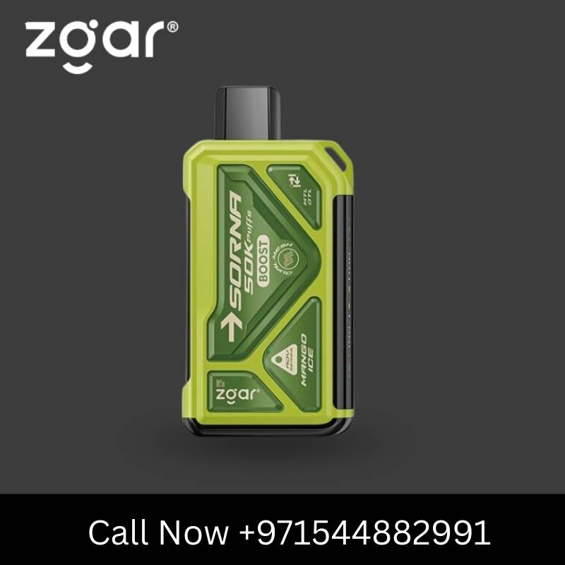 ZGAR Sorna 50K Puffs Disposable Vape Dubai UAE | Ultimate ZGAR Sorna Flavors