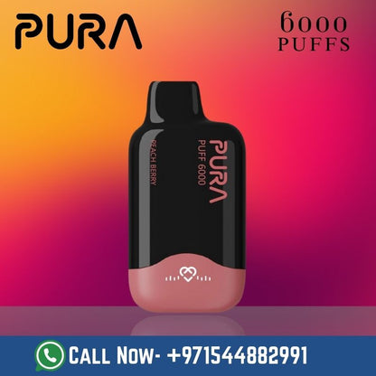 Pura 6000 Puffs Disposable Vape Dubai