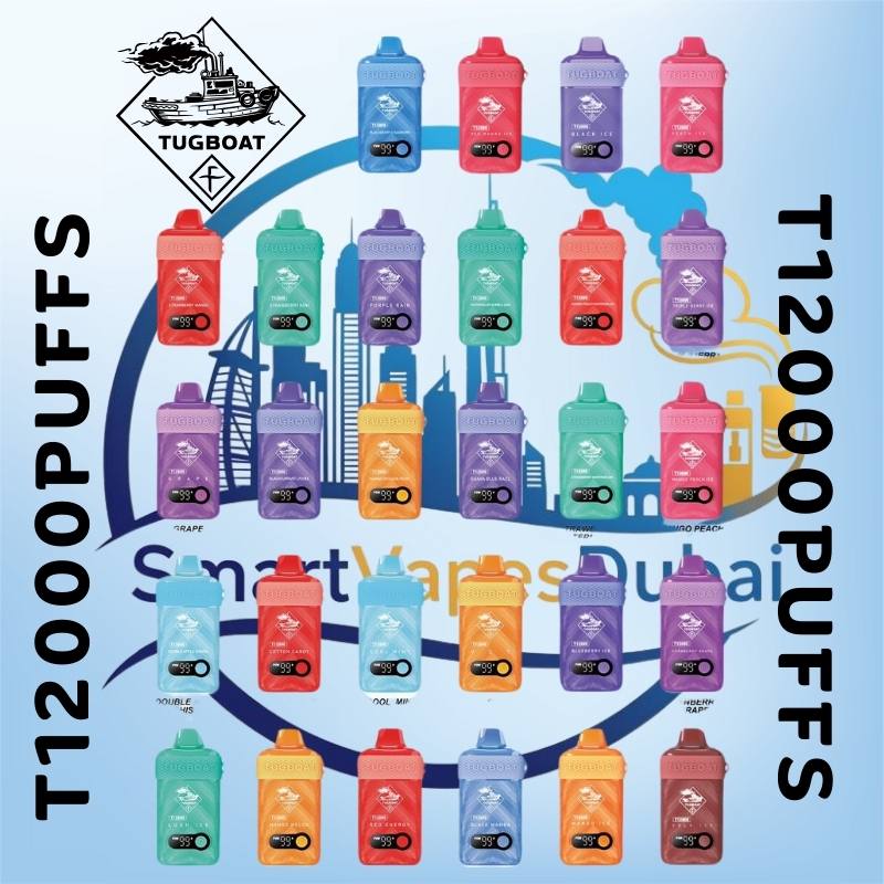 Tugboat T12000 Disposable Vape 5% Nicotine