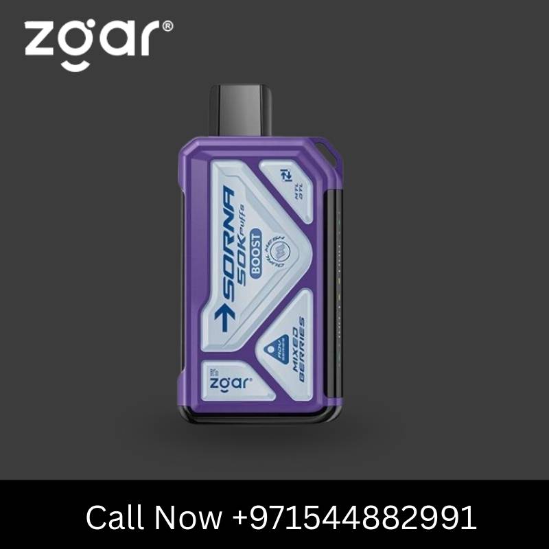 ZGAR Sorna 50K Puffs Disposable Vape Dubai UAE | Ultimate ZGAR Sorna Flavors