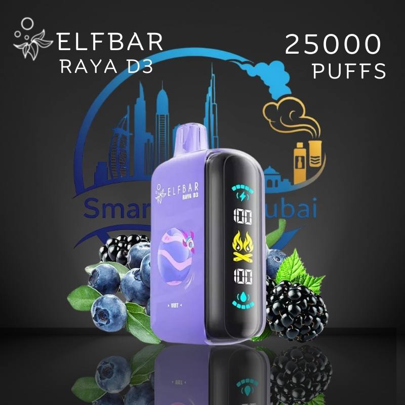 Elfbar Raya D3 25000 Puffs Disposable Vape Dubai