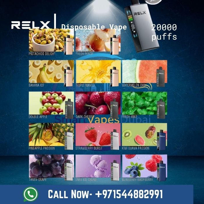 RELX Ace 20K Puffs Disposable Vape – Smooth Flavor & Powerful Performance