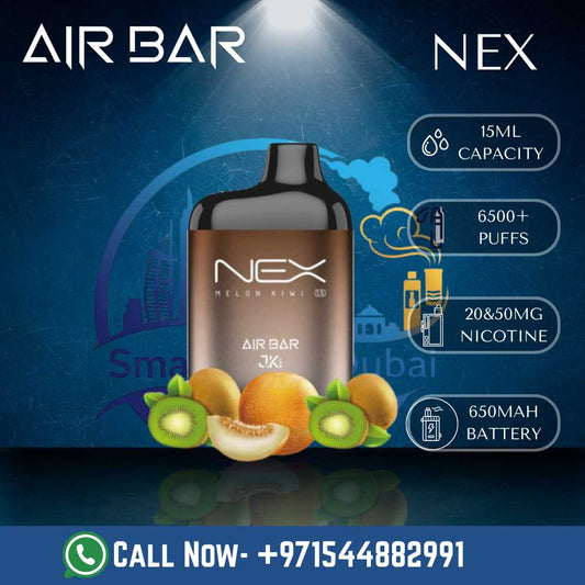 Air Bar Nex 6500 Puffs Disposable Vape – Dubai UAE