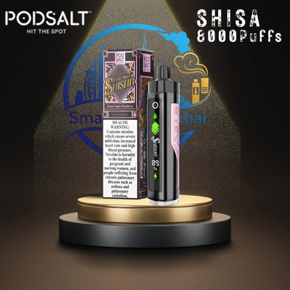 POD SALT Shisha 8000 Puffs Vape Dubai – 3MG Disposable