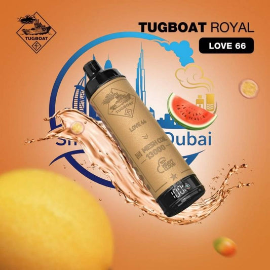 Tugboat 13000 Puffs Disposable Vape – Dubai Edition