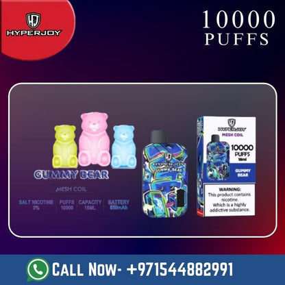 Hyperjoy 10000 puffs disposable vape