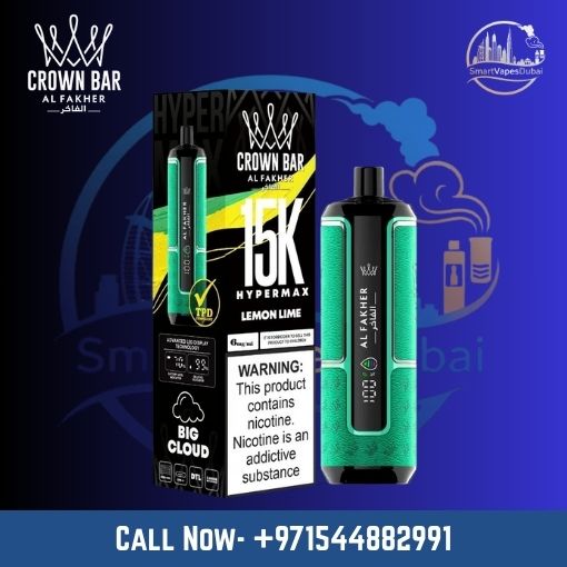Al Fakher Crown Bar Hypermax 15000 Puffs Disposable Vape