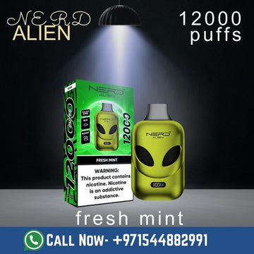 Nerd alien 12000 puffs disposable vape Dubai fast delivery