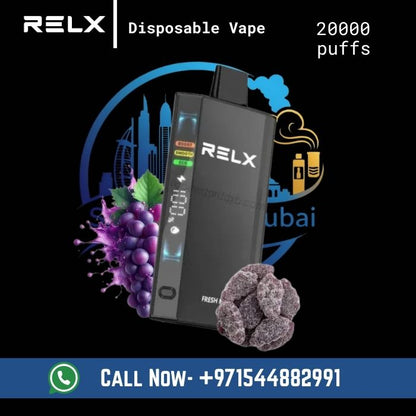 RELX Ace 20K Puffs Disposable Vape – Smooth Flavor & Powerful Performance