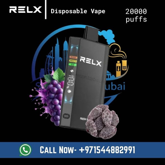 RELX Ace 20K Puffs Disposable Vape – Smooth Flavor & Powerful Performance