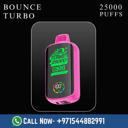 Bounce turbo 25000 puffs disposable vape Dubai UAE