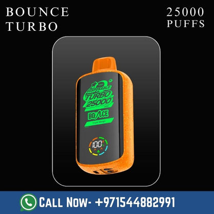 Bounce turbo 25000 puffs disposable vape Dubai UAE