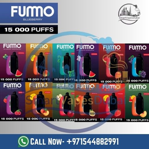 FUMMO Power 15000 Puffs Disposable Vape (2% Nicotine, UAE)