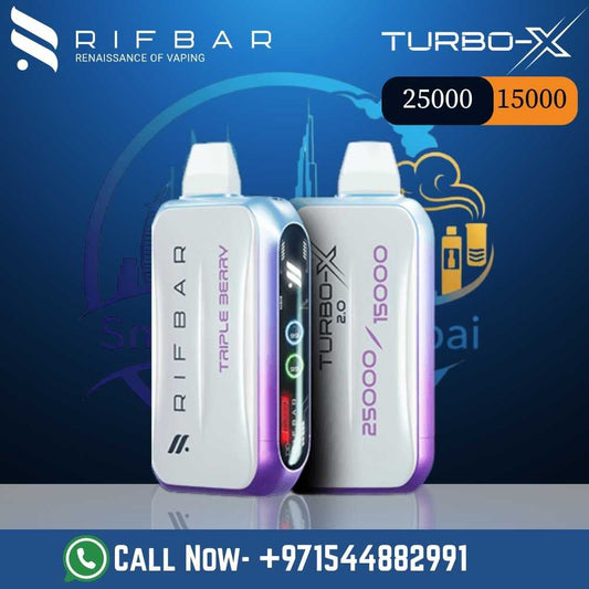 RIFBAR Turbo X 25000 Puffs Disposable Vape