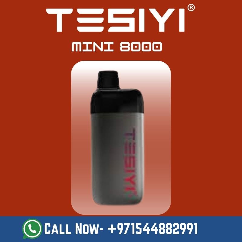 TESIYI 8000 puffs disposable vape Dubai