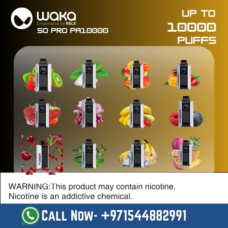 WAKA SoPro 10000 Puffs Disposable Vape Dubai