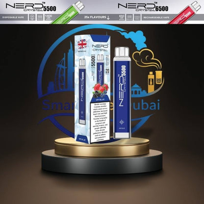 Nerd Crystal 5500 Puffs Disposable Vape – Dubai