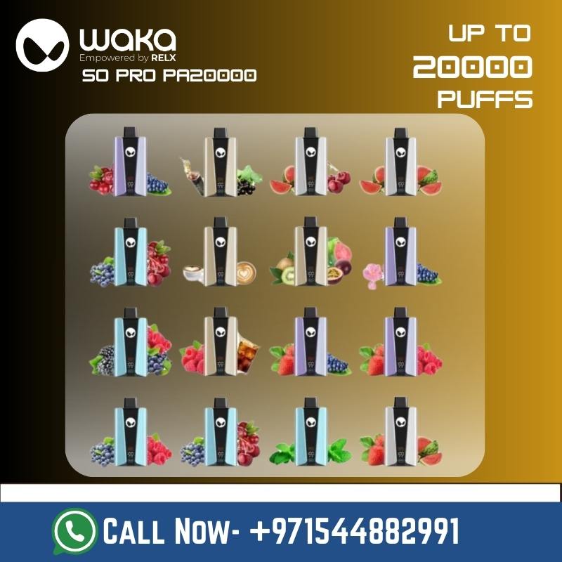 WAKA SoPro 20000 Disposable Vape Dubai UAE