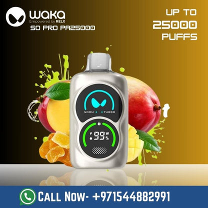 Buy WAKA SoPro PA25000 Dubai online – The Ultimate Disposable Vape