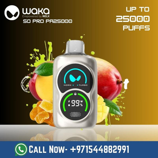 Buy WAKA SoPro PA25000 Dubai online – The Ultimate Disposable Vape