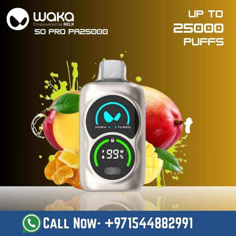 Buy WAKA SoPro PA25000 Puffs Disposable Vape Dubai UAE