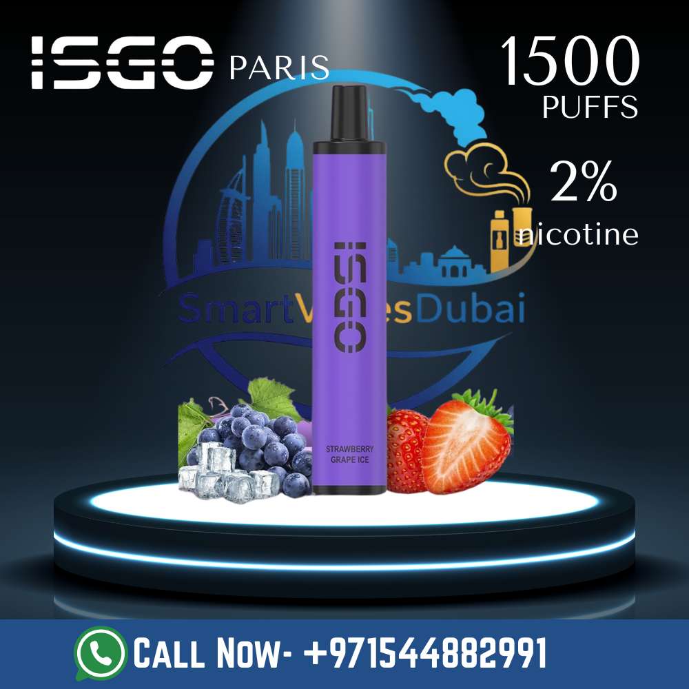 ISGO Paris 1500 Puffs Disposable Vape – Dubai UAE
