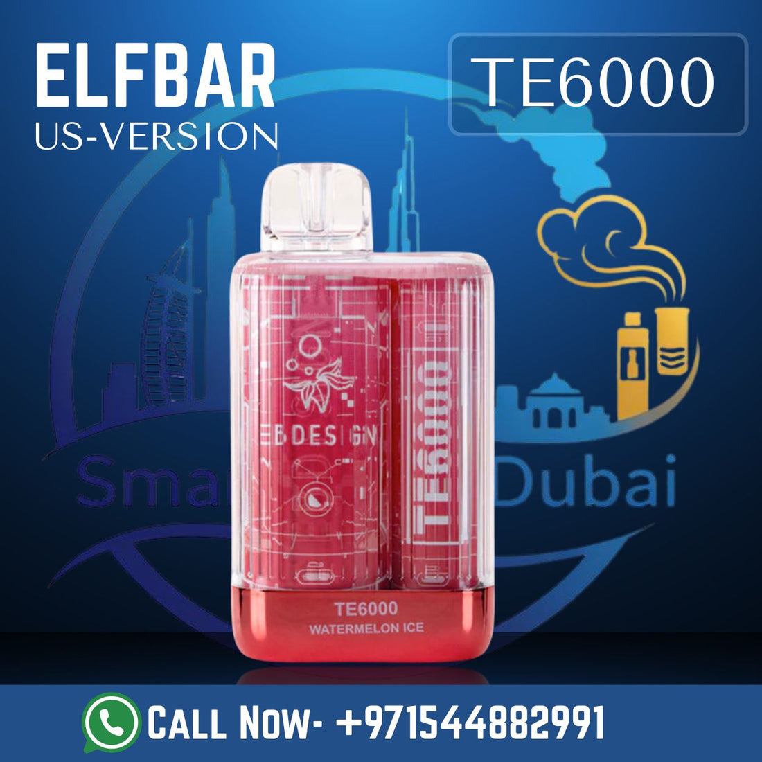 ELFBAR TE6000 Puffs Disposable Vape – Dubai UAE