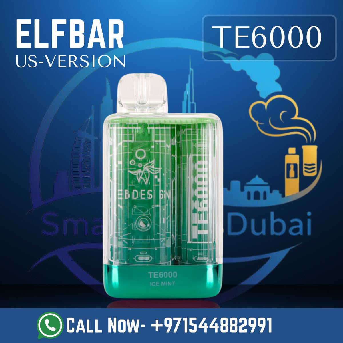 ELFBAR TE6000 Puffs Disposable Vape – Dubai UAE