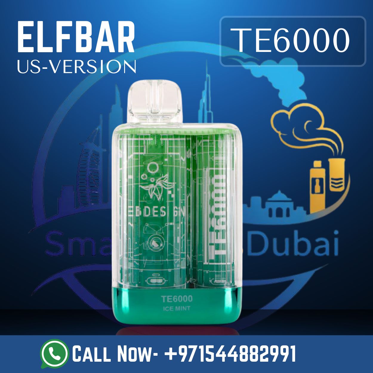 ELFBAR TE6000 Puffs Disposable Vape – Dubai UAE