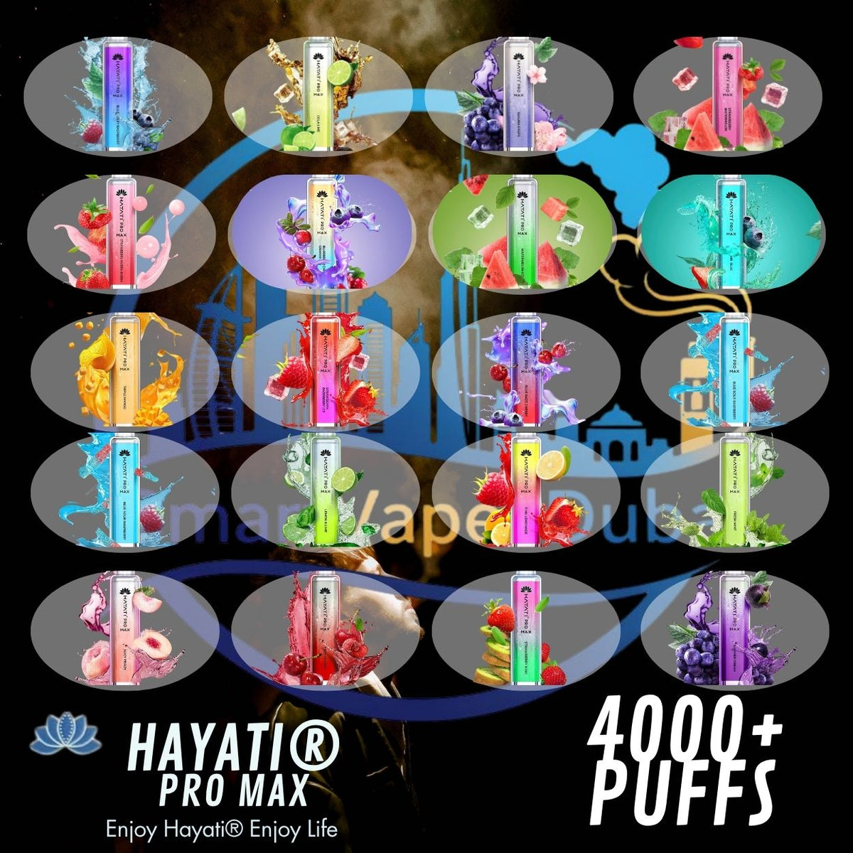 Hayati Pro Max 4000 Puffs Vape – Dubai UAE