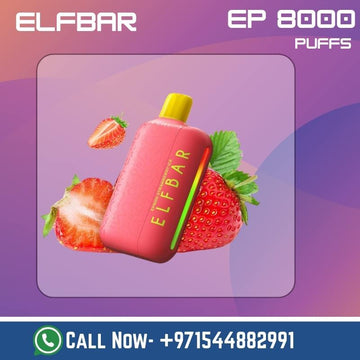 Buy Elfbar EP 8000 Puffs Disposable Vape