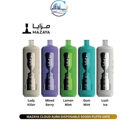 Mazaya Cloud AURA 50000 Puffs Disposable Vape in Dubai UAE
