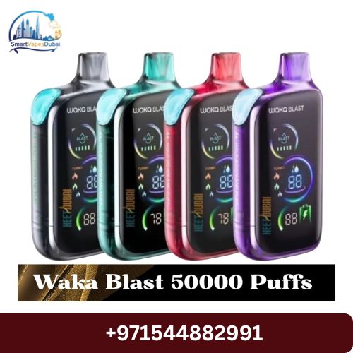 Waka Blast 50000 Puffs 50mg Disposable Vape in Dubai UAE