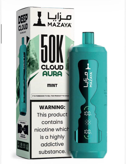 Mazaya Cloud AURA 50000 Puffs Disposable Vape in Dubai UAE