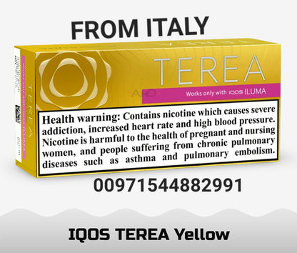 IQOS TEREA Italy All Flavors in Dubai Abu Dhabi UAE