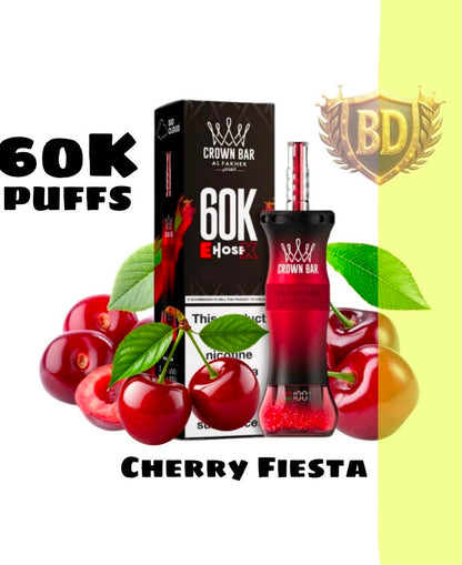Al Fakher E Hose X 60000 Puffs Crown Bar Disposable Vape In DUBAI, UAE