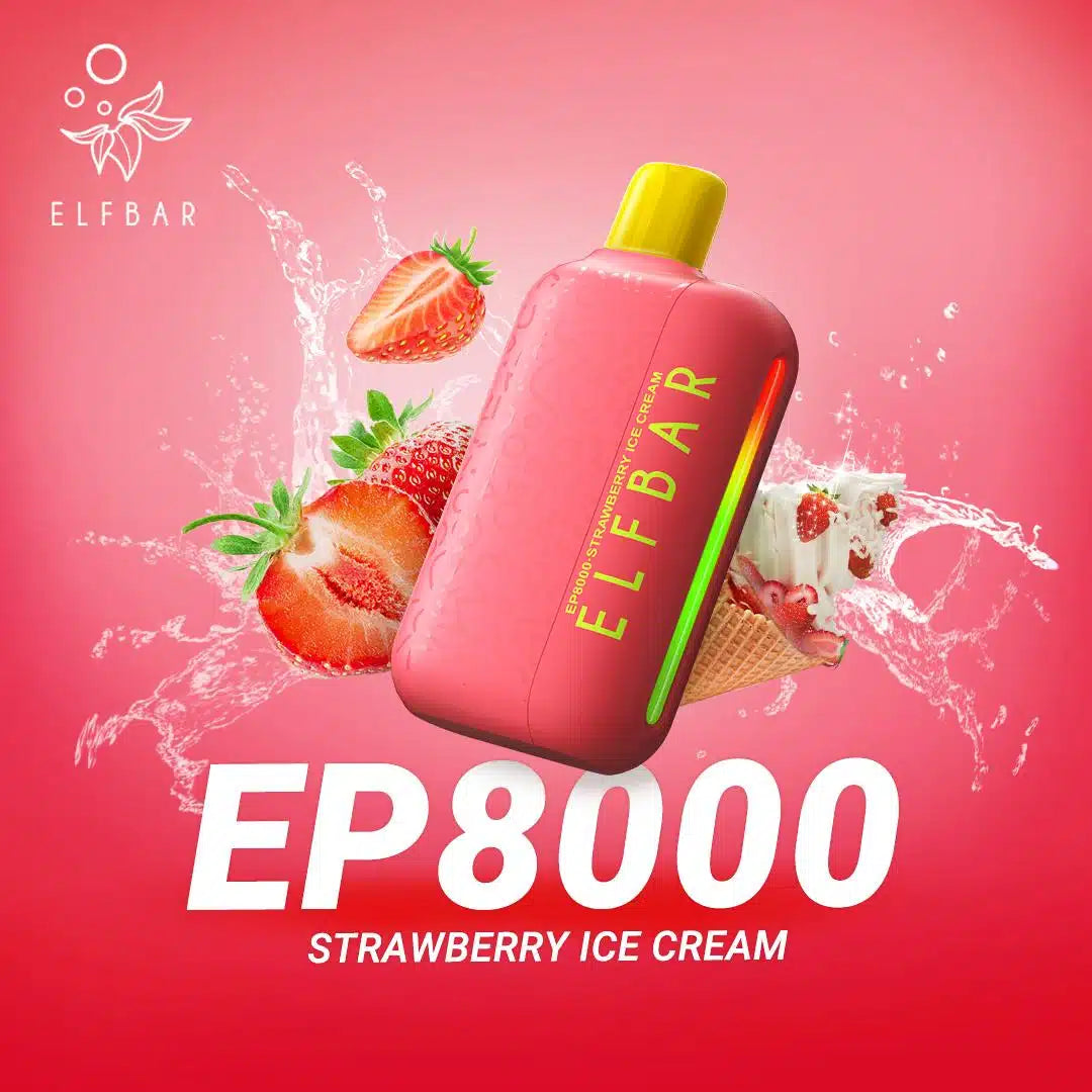 Buy Elfbar EP 8000 Puffs Disposable Vape Best Price UAE